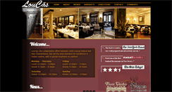 Desktop Screenshot of loucasrestaurant.com